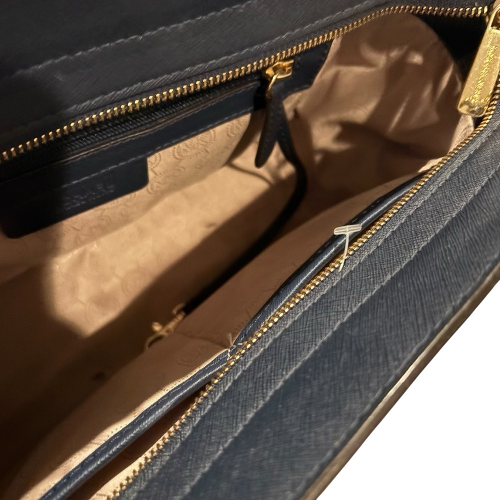 Michael Kors Selma  satchel Shoulder navy blue  Bag - Picture 4 of 15